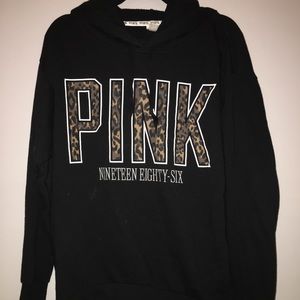 PINK black hoodie